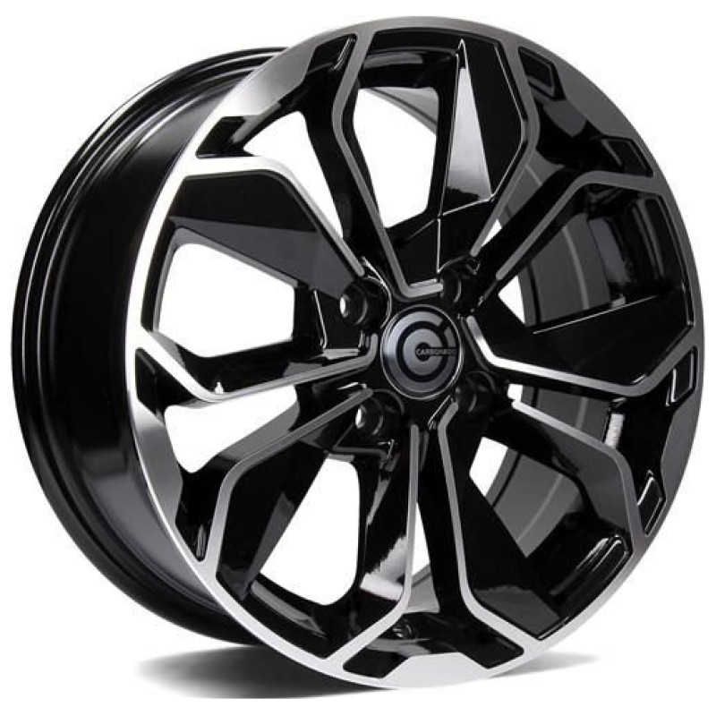 Janta aliaj Carbonado Rewind 6.5x15" 4x100 ET38 BFP - Black Front Polished