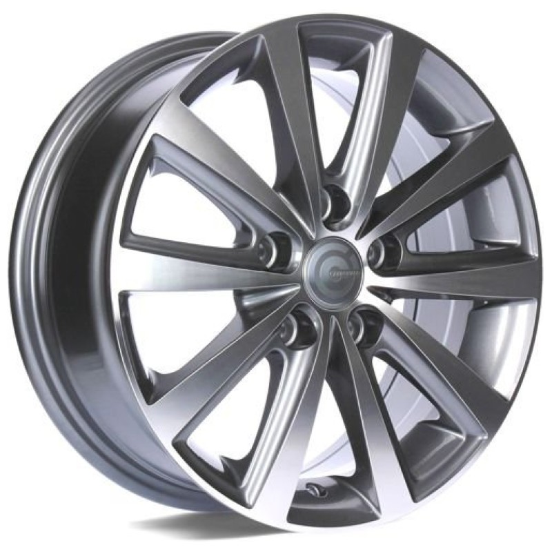 Janta aliaj Carbonado Madrid 6.0x15" 5x100 ET38 AFP - Anthracite Front Polished