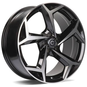 Janta aliaj Carbonado Tropico 6.0x15" 5x100 ET38 BFP - Black Front Polished