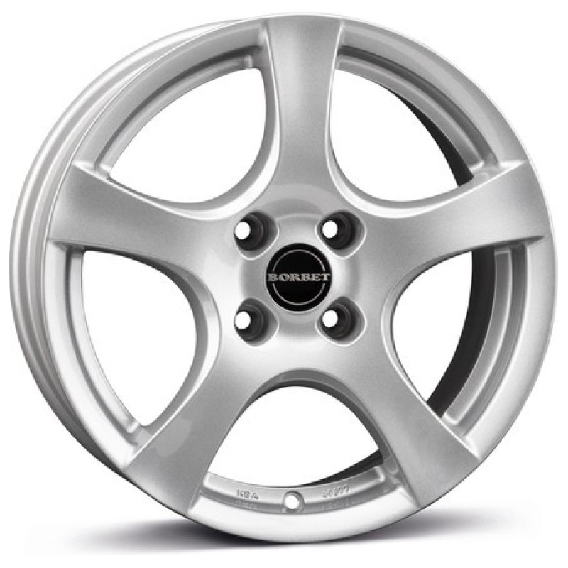 Janta aliaj Borbet F 6.5x16" 4x100 ET45 BS - brilliant silver