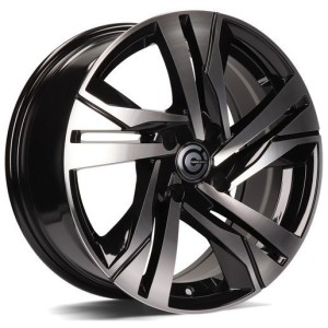 Janta aliaj Carbonado Lens 7.0x16" 4x108 ET25 BFP - Black Front Polished