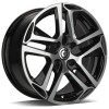 Janta aliaj Carbonado Nice 7.0x16" 4x108 ET25 BFP - Black Front Polished