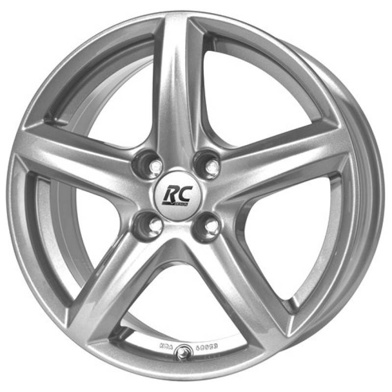 Janta aliaj RC-DESIGN RC24 6.5x16" 4x108 ET40 KS - Srebrne Kryształowe