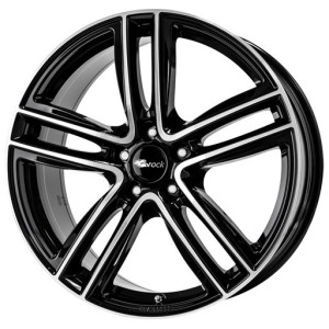 Janta aliaj RC-DESIGN RC27 6.5x16" 5x105 ET38 SGVP - Czarne Polerowane
