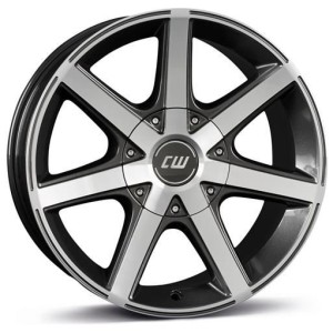 Janta aliaj Borbet CWE 7.0x16" 5x108 ET40 MAGP - Mistral anthracite glossy polished