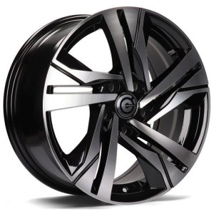 Janta aliaj Carbonado Lens 7.0x16" 5x108 ET40 BFP - Black Front Polished