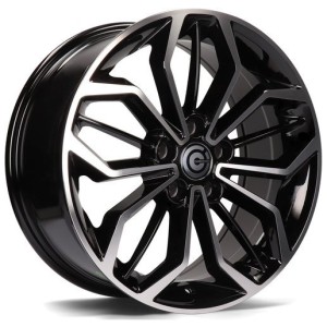 Janta aliaj Carbonado Montana 6.5x16" 5x108 ET50 BFP - Black Front Polished