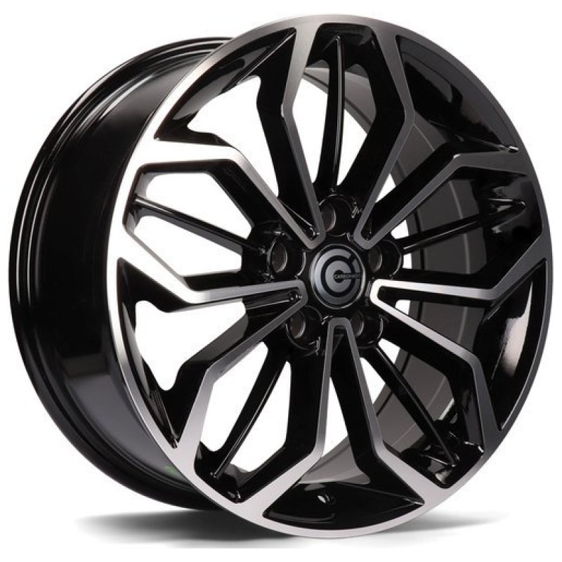 Janta aliaj Carbonado Montana 6.5x16" 5x108 ET50 BFP - Black Front Polished