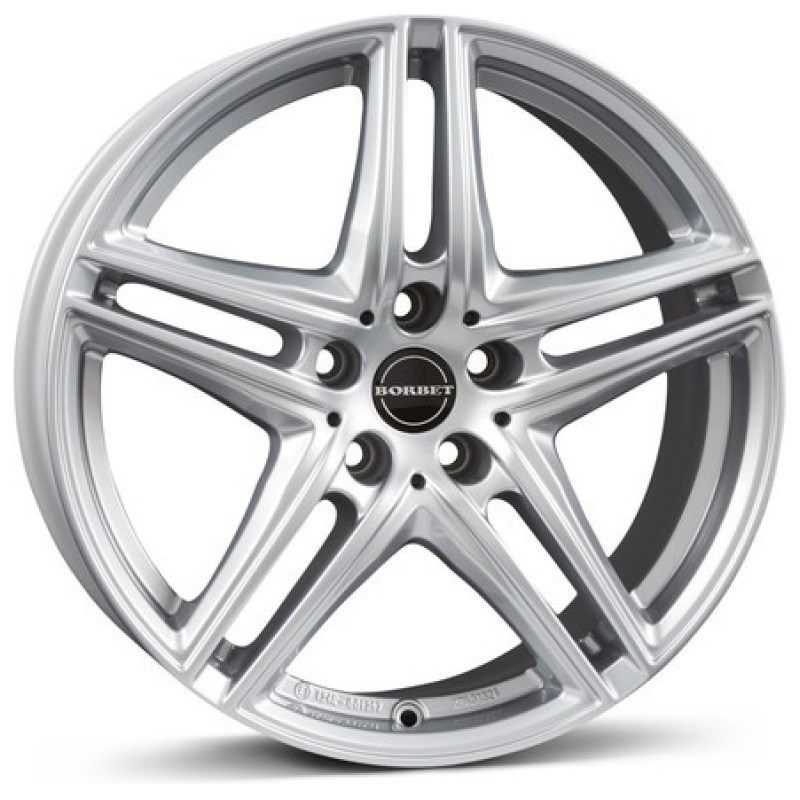 Janta aliaj Borbet XR 6.5x16" 5x112 ET22 BS - brilliant silver