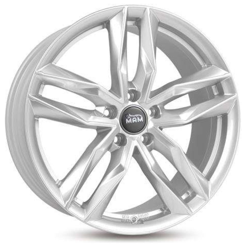 Janta aliaj MAM Leichtmetallräder RS3 7.0x16" 5x112 ET48 SL - Silver painted