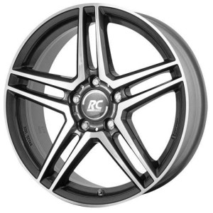 Janta aliaj RC-DESIGN RCD17 6.5x16" 5x112 ET49 HGVP - Himalaya Grey Voll-Poliert