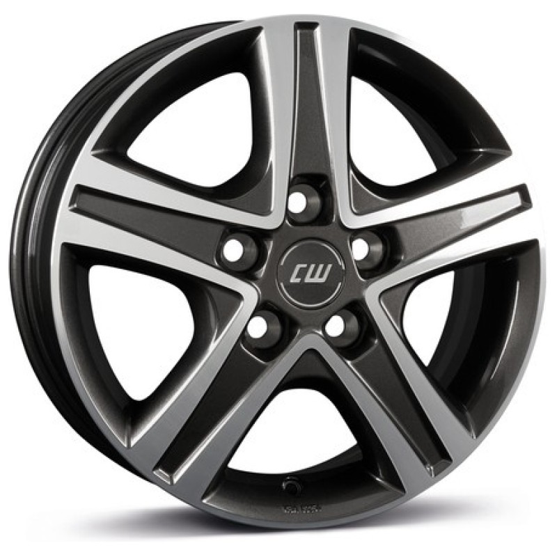 Janta aliaj Borbet CWD 6.0x16" 5x118 ET68 MAGP - Mistral anthracite glossy polished