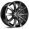 Janta aliaj Carbonado Raven 7.0x16" 5x118 ET40 BFP - Black Front Polished
