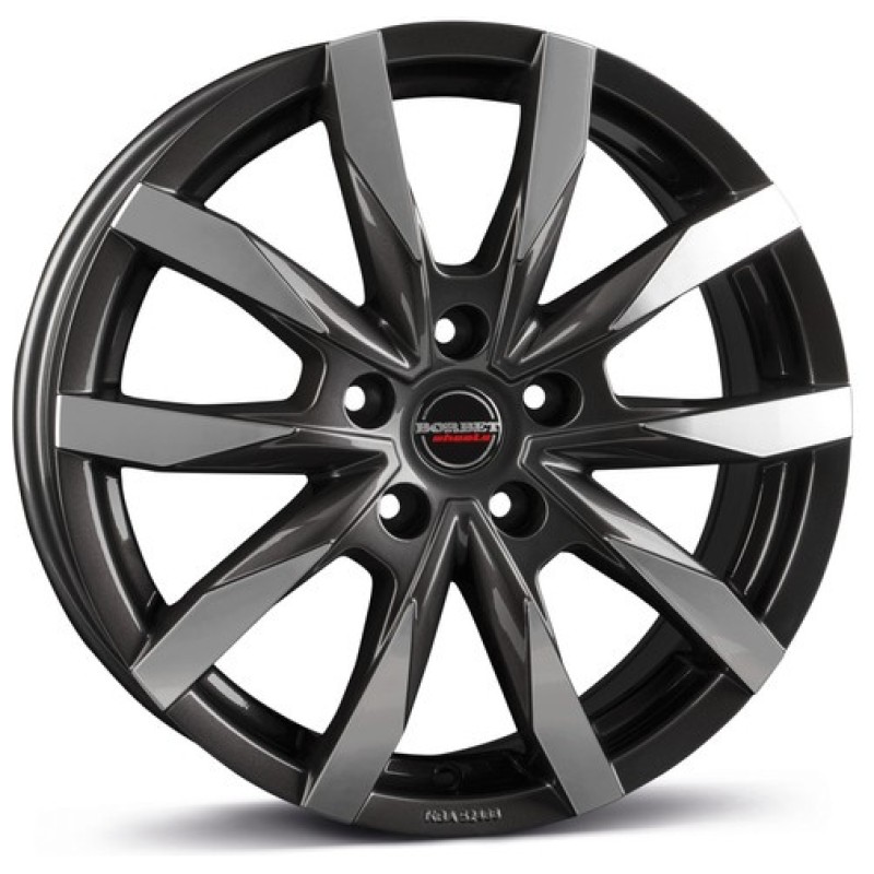 Janta aliaj Borbet CW5 6.5x16" 5x130 ET66 MAGP - Mistral anthracite glossy polished