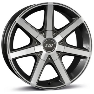 Janta aliaj Borbet CWE 7.0x16" 5x130 ET38 MAGP - Mistral anthracite glossy polished