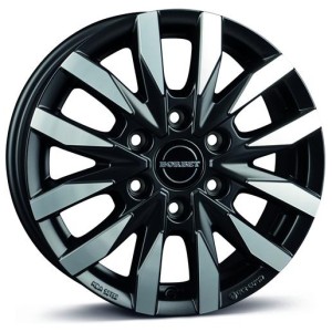 Janta aliaj Borbet CW6 6.5x16" 6x130 ET54 BPM - black polished matt
