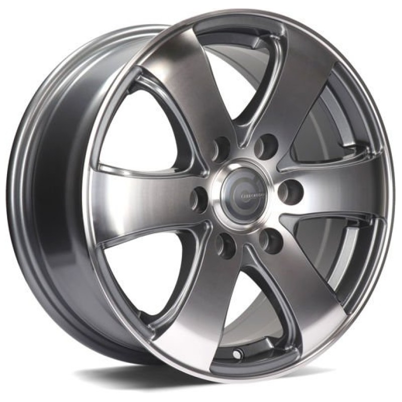 Janta aliaj Carbonado Mammuth 7.0x16" 6x130 ET50 AFP - Anthracite Front Polished
