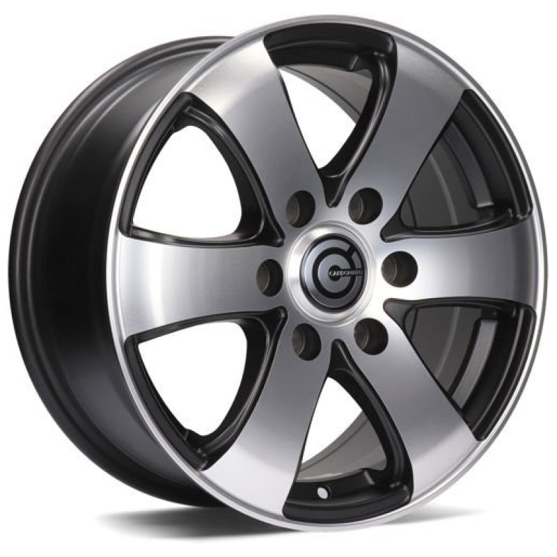 Janta aliaj Carbonado Mammuth 7.0x16" 6x130 ET50 MBFP - Matt Black Front Polished