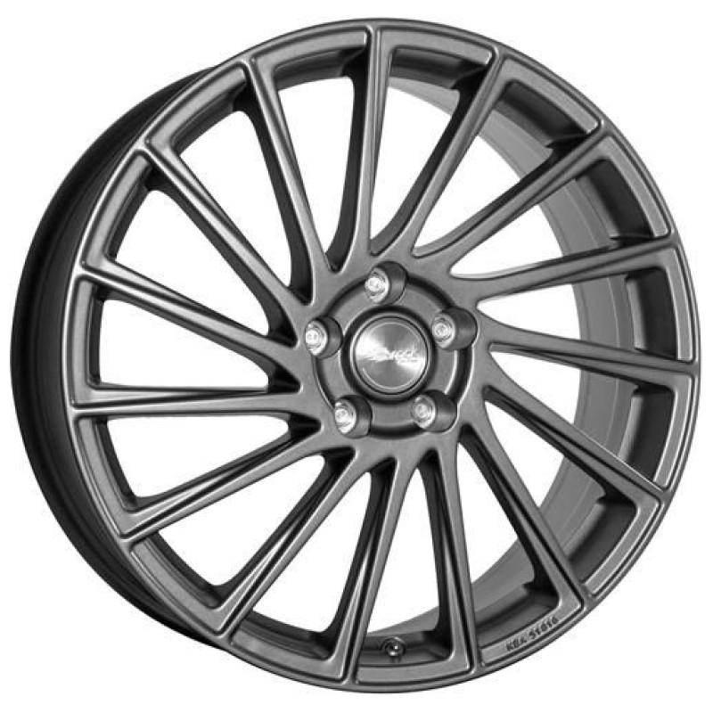 Janta aliaj Brock B39 7.0x17" 4x108 ET38 HGM - Himalaya Grey Matt (HGM)