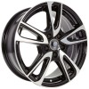 Janta aliaj Diewe Wheels Astral 7.0x17" 4x108 ET16 BD - Black diamond