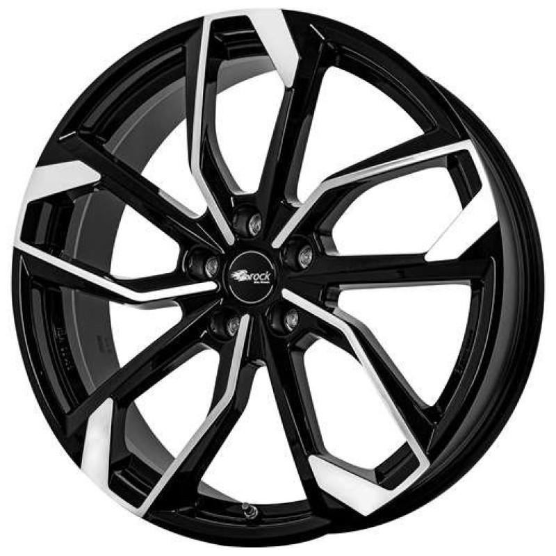 Janta aliaj RC-DESIGN RC34 7.5x17" 5x100 ET46 SGVP - Schwarz Glanz Voll-Poliert