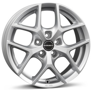 Janta aliaj Borbet Y 7.5x17" 5x108 ET45 CS - Crystal silver