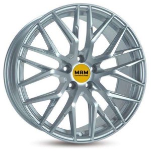 Janta aliaj MAM Leichtmetallräder RS4 7.5x17" 5x108 ET45 MSL - MATT SILVER PAINTED