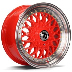 Janta aliaj seventy9 SV-E 7.5x17" 5x112;5x120 ET35 Red LP - Red Lip Polished