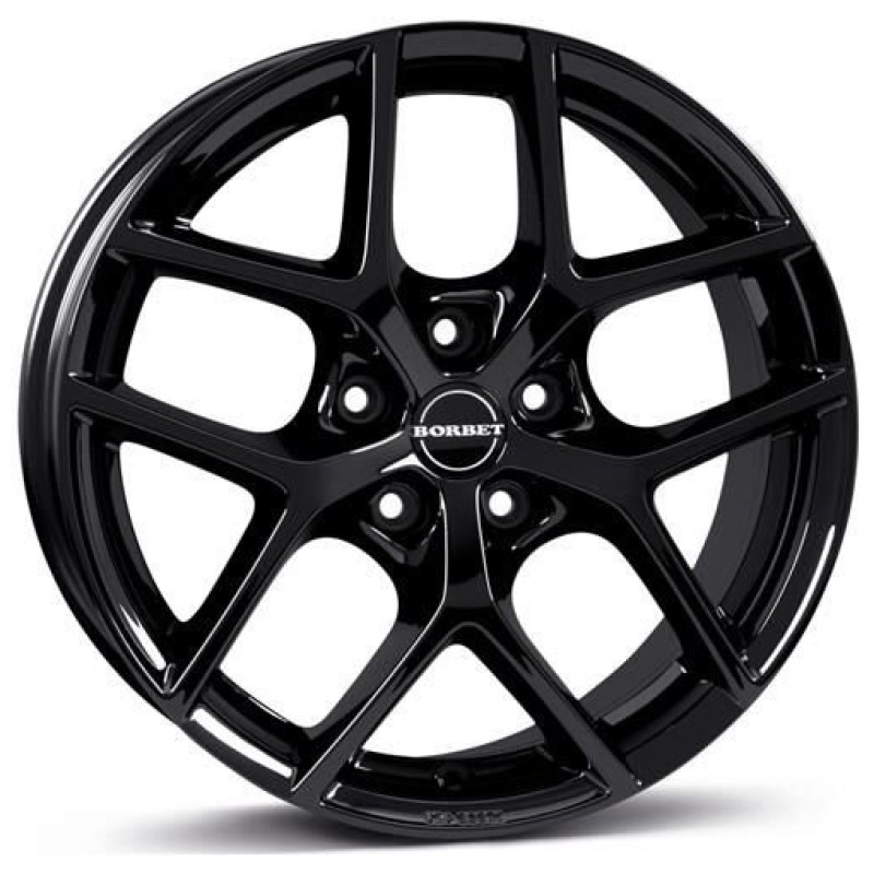 Janta aliaj Borbet Y 7.5x17" 5x112 ET37 BG - Black Glossy