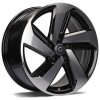 Janta aliaj Carbonado Arrow 7.5x17" 5x112 ET42 BFP - Black Front Polished