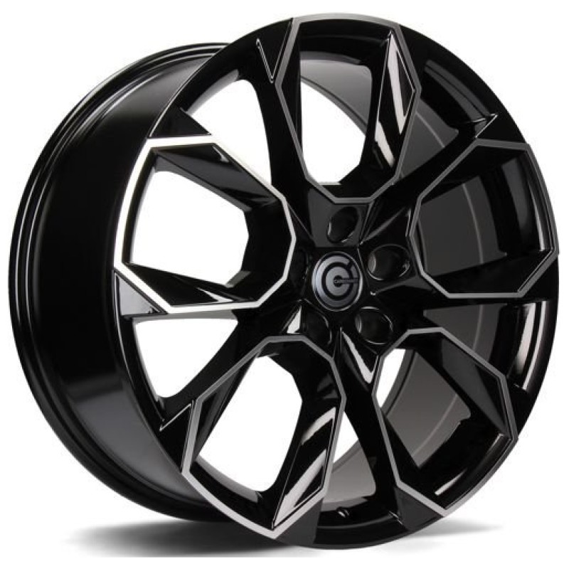 Janta aliaj Carbonado Beast 7.0x17" 5x112 ET43 BFP - Black Front Polished