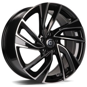 Janta aliaj Carbonado Monaco 7.5x17" 5x112 ET42 BFP - Black Front Polished
