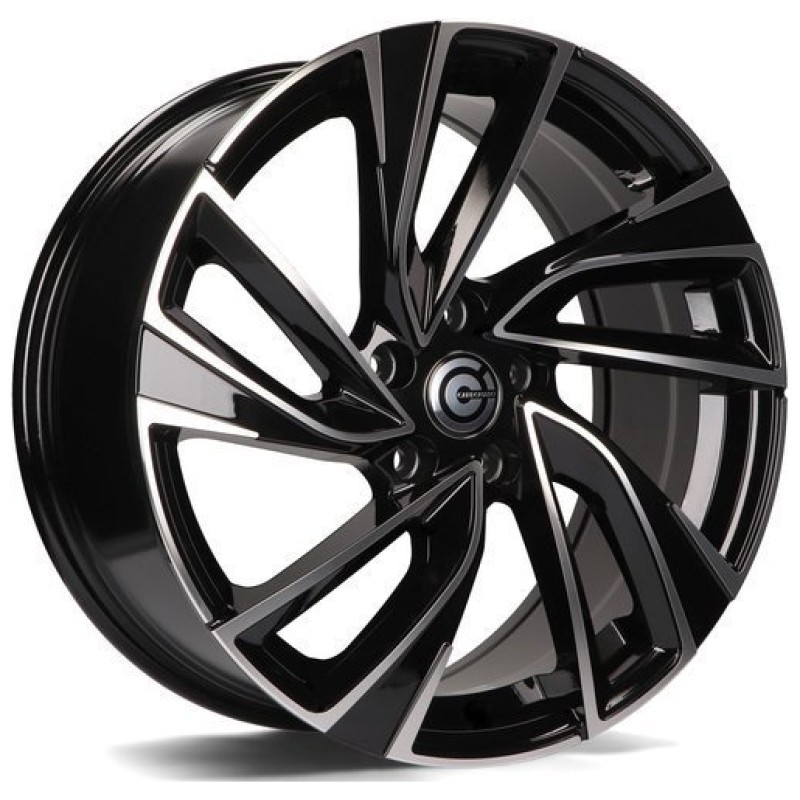Janta aliaj Carbonado Monaco 7.5x17" 5x112 ET42 BFP - Black Front Polished