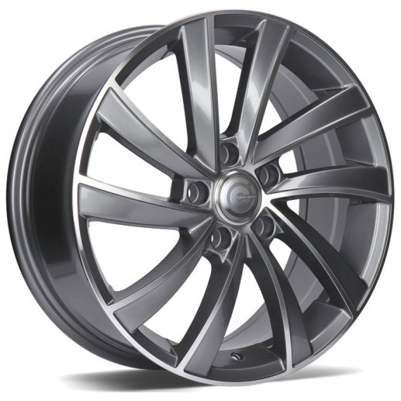 Janta aliaj Carbonado Prague 7.0x17" 5x112 ET43 AFP - Anthracite Front Polished