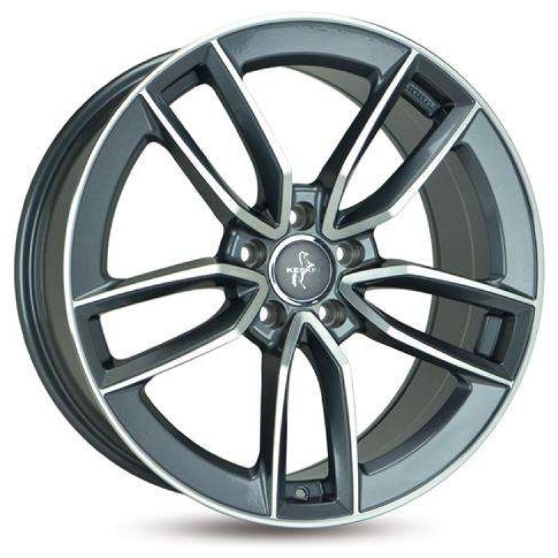 Janta aliaj Keskin Tuning KT21 7.5x17" 5x112 ET30 PFP - Palladium front polish;PFP -  Palladium Front Polish