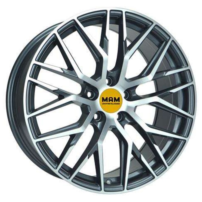 Janta aliaj MAM Leichtmetallräder RS4 7.5x17" 5x112 ET45 PFP - Palladium front polish