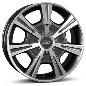 Janta aliaj Borbet CH 7.5x17" 5x118 ET45 MAGP - Mistral anthracite glossy polished