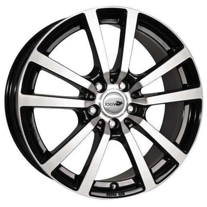 Janta aliaj RC-DESIGN RC25 7.5x17" 5x118 ET40 SGVP - Czarne Polerowane