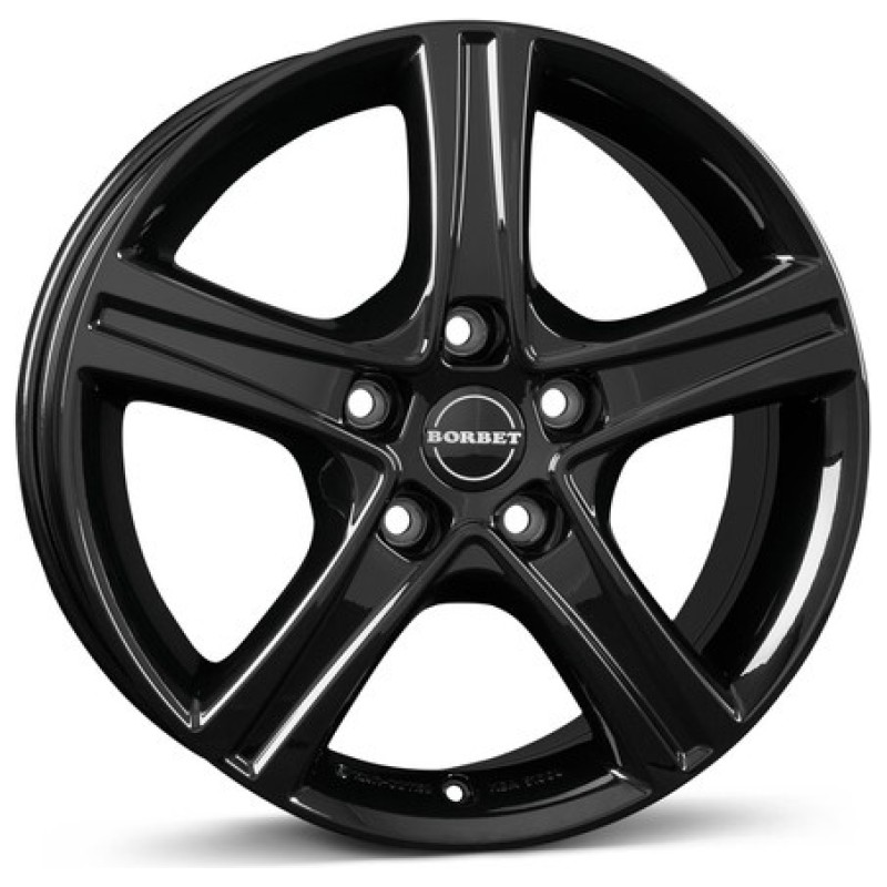Janta aliaj Borbet CWD 7.0x17" 5x120 ET55 BG - Black Glossy