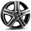 Janta aliaj Borbet CWD 7.0x17" 5x120 ET55 MAGP - Mistral anthracite glossy polished