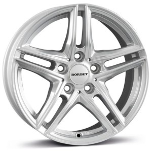 Janta aliaj Borbet XR 7.5x17" 5x120 ET35 BS - brilliant silver