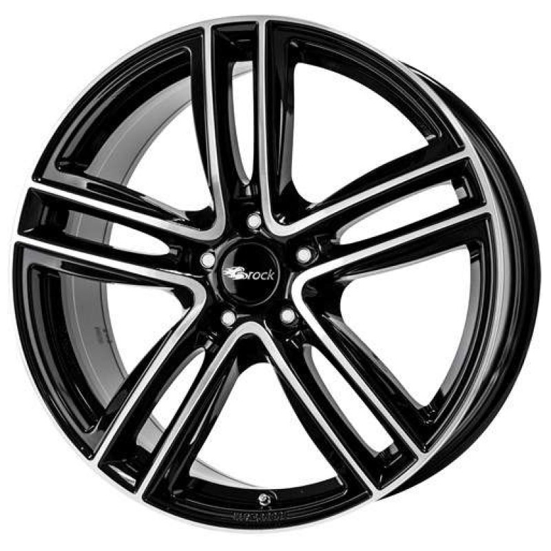 Janta aliaj RC-DESIGN RC27 7.5x17" 5x120 ET43 SGVP - Schwarz Glanz Voll-Poliert