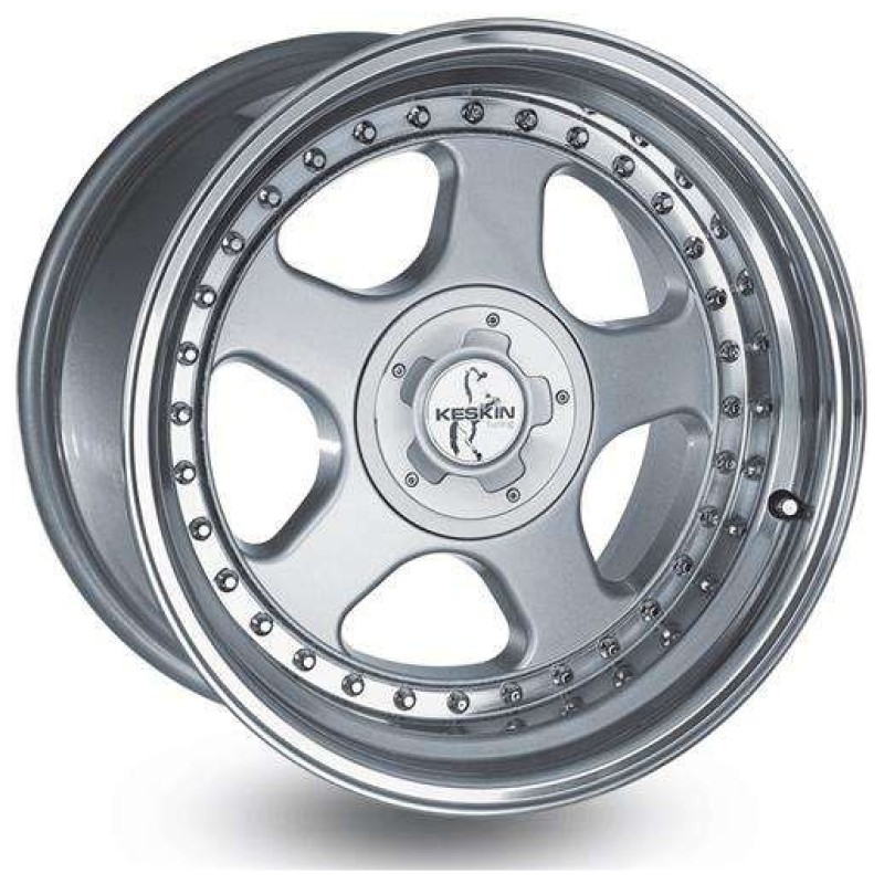 Janta aliaj Keskin Tuning KT1 8.5x18" 5x100;5x112 ET30 SLP - Silver Lip Polished