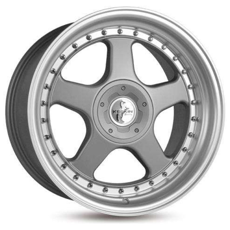 Janta aliaj Keskin Tuning KT1 10.0x18" 5x100;5x112 ET25 TGLP - Titan Grey Lip Polish