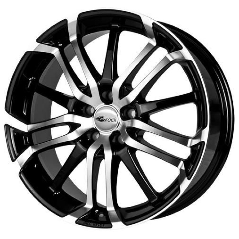 Janta aliaj Brock B26 8.0x18" 5x108 ET45 SGVP - Schwarz Glanz Voll-Poliert (SGVP)