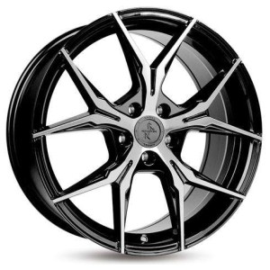 Janta aliaj Keskin Tuning KT19 8.0x18" 5x108 ET45 BFP - Black Front Polish