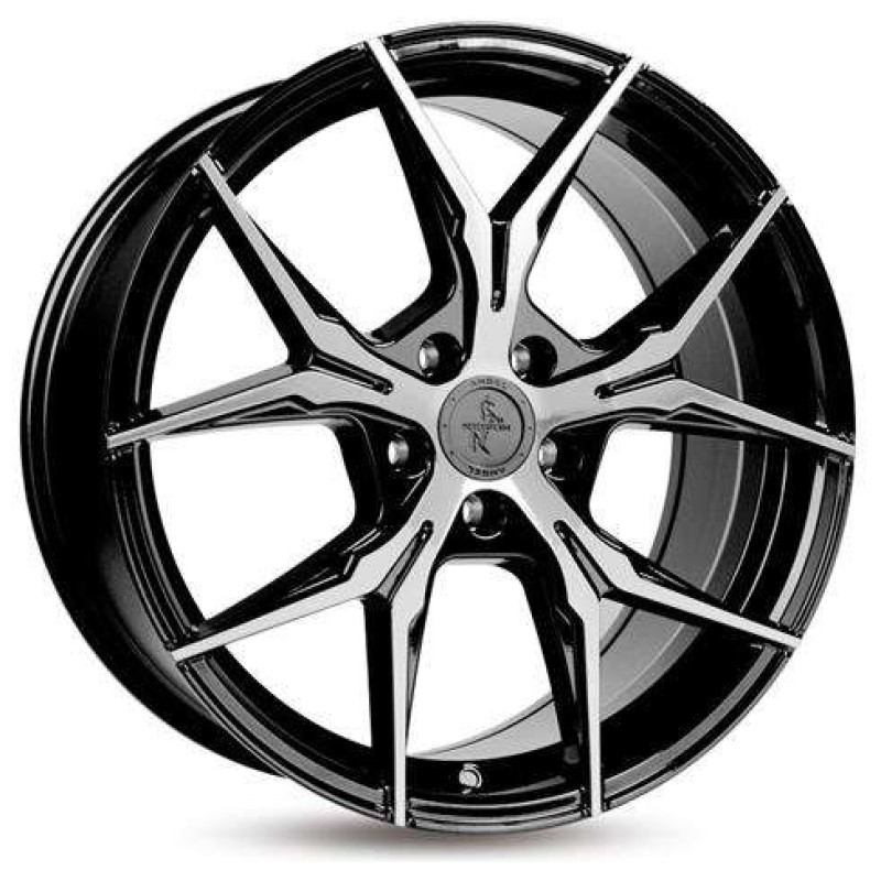 Janta aliaj Keskin Tuning KT19 8.0x18" 5x108 ET45 BFP - Black Front Polish