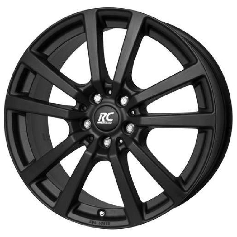 Janta aliaj RC-DESIGN RC25 8.0x18" 5x108 ET42.5 SKM - Schwarz Klar Matt