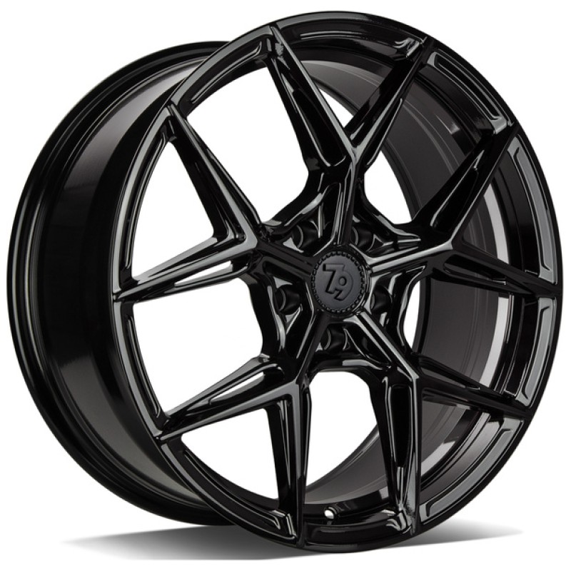 Janta aliaj seventy9 SCF-B 8.0x18" 5x112 ET35 BG - Black Glossy