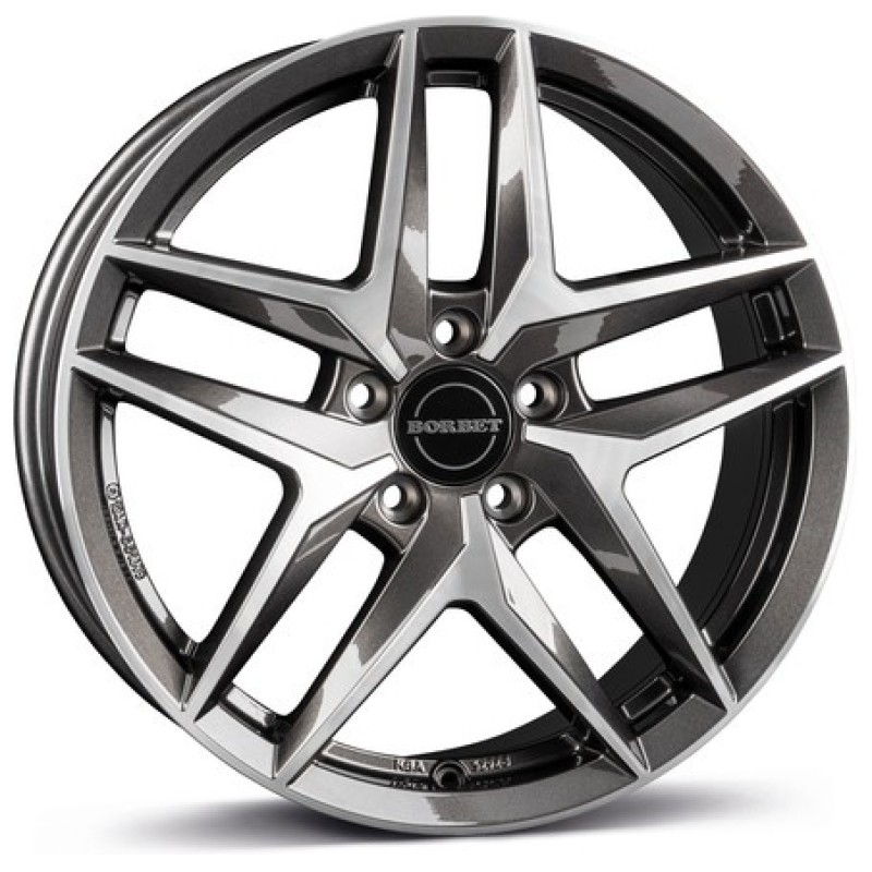 Janta aliaj Borbet Z 8.0x18" 5x112 ET31 MAGP - Mistral anthracite glossy polished